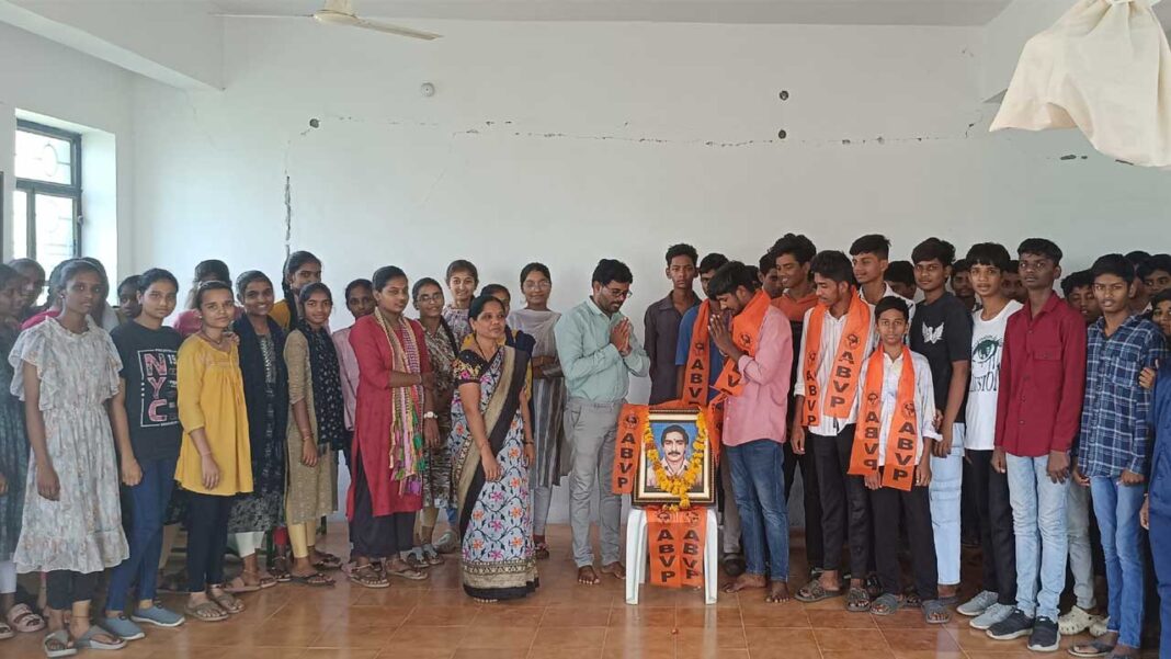 ABVP Nizamabad | సామ జగన్మోహన్​ రెడ్డి సేవలు మరువలేనివి