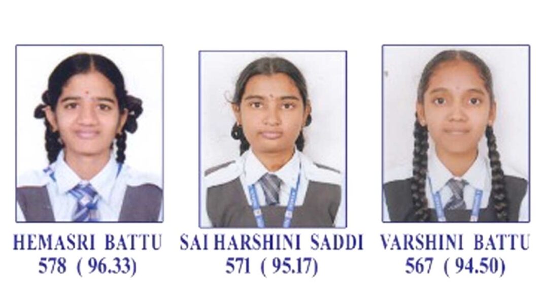 Indrani School | ఎస్సెస్సీ ఫలితాల్లో ఇంద్రాణి స్కూల్ విద్యార్థుల ప్రతిభ
